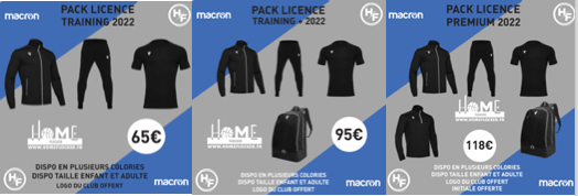 Les nouveaux Packs Licences Macron