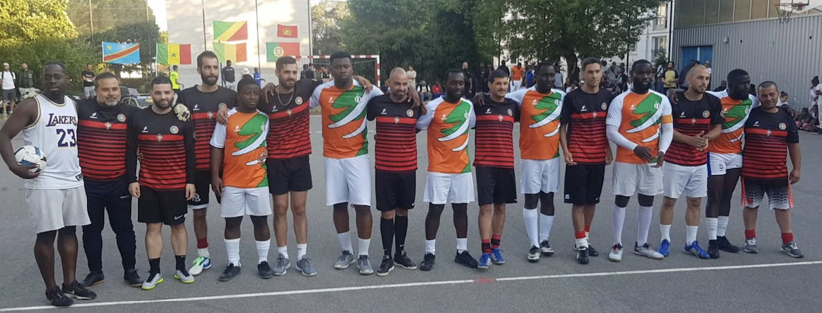 Photo équipe avant match Portugal Côte d'Ivoire